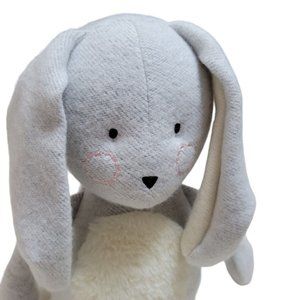 Manhattan Toy Forest Friends SUNNY 16" Gray Bunny Rabbit Plush White fur Tummy